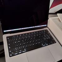 macbookpro 14 M1 pro 16GB 1TB 10 core + Apple care