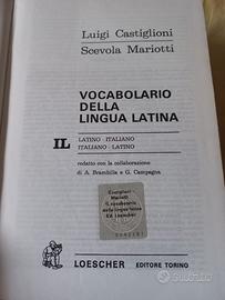 vocabolario italiano latino