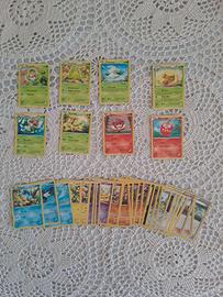 Lotto 35 Card Pokemon Nero e Bianco Nuove Forze