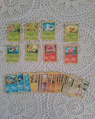 Lotto 35 Card Pokemon Nero e Bianco Nuove Forze