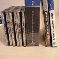 Final Fantasy 7 e 8 e 9 PS1 + Final Fantasy Remake