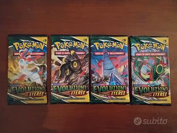 Pokemon artset evoluzioni eteree sealed ita