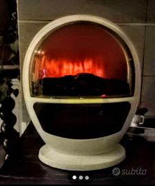 Stufa elettrica fiamma fuoco finta
