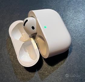Apple Airpods 4 ANC custodia e cuffia dx