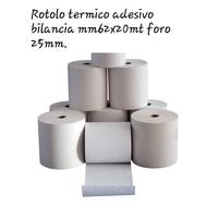 Carta termica adesiva per bilancia