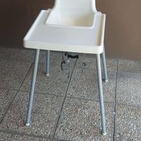 Seggiolone con cintura e vassoio Antilop Ikea