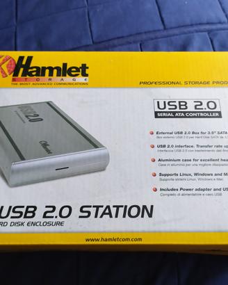 Hamlet strage 3.5" USB 2.0 station