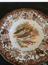 Servizio piatti vintage Palissy Game Series 