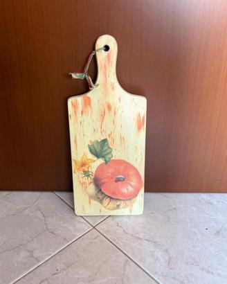 Tagliere legno decorato
