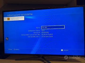 PS4 Bianca 10.01 luckyfox e 2 joystick