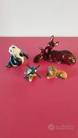 Lotto animali ceramica vintage 