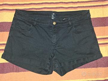 pantaloncini jeans neri