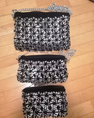 Borsa nera ed elegante 