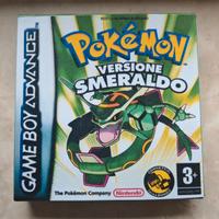 pokemon smeraldo + scatola fatta a mano 