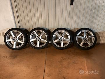 Set 4 cerchi 8j x - 18 per BMW serie 5 - Dezent