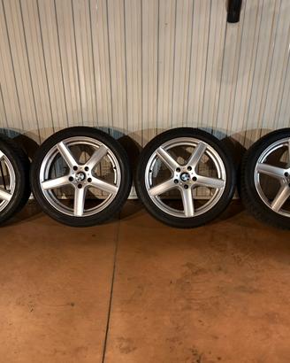 Set 4 cerchi 8j x - 18 per BMW serie 5 - Dezent