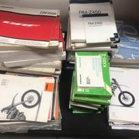 Manuali uso e manutenzione/officina Cross 66 pezzi