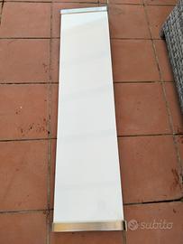 Mensola bianca laccata