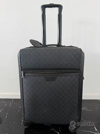Trolley gucci in pelle bagaglio a mano