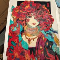 Diamond Painting 50x70cm completato a manl