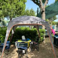 Gazebo+mobile cucina+tavolo+sedie