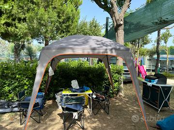 Gazebo+mobile cucina+tavolo+sedie