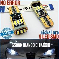 Coppia Luci di POSIZIONE LED per ALFA ROMEO W5W