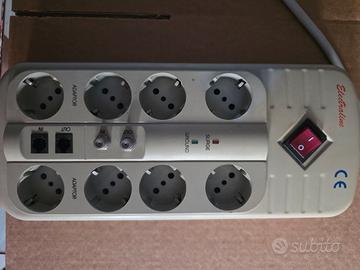 Ciabatta Electraline 8 prese Schuko