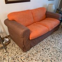 Divano in stoffa sfoderabile