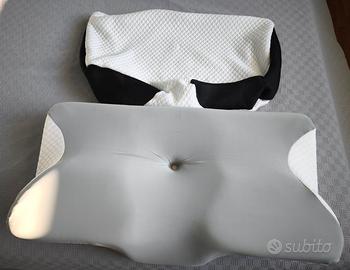 Cuscino ortopedico + 2 federe, una in seta