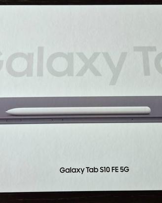 Tablet Galaxy TAB S10  FE 5G 256GB NUOVO+tastiera