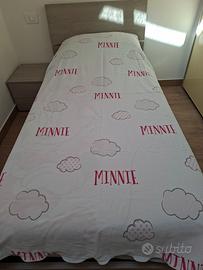 Completo letto copripiumino singolo Minnie