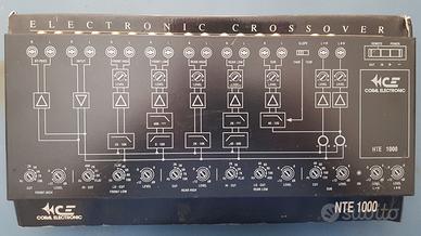 X-Over Elettronico CORAL NTE 1000