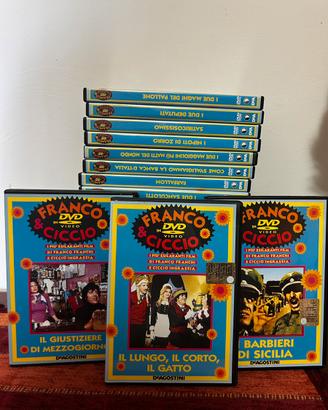 Lotto Collezione 23DVD Franco e Ciccio DeAgostini