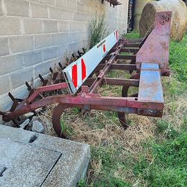 Estirpatore artigianale 3 metri con rullo