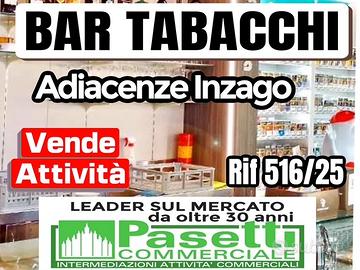 BAR TABACCHI, adiacente ad Inzago