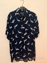 Camicia Vintage Fantasia Delfini