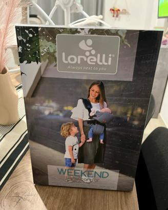 Zaino porta bebé Lorelli