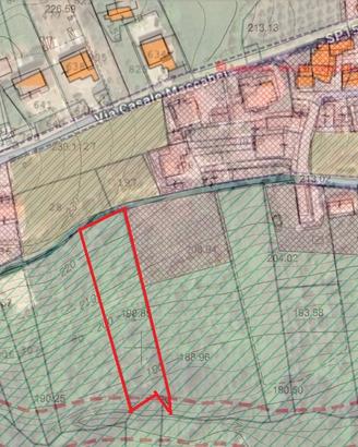 Terreno agricolo 1.950 mq con accesso diretto