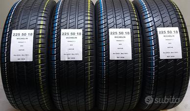 4 GOMME 225 50 18 MICHELIN 100% RIF3939