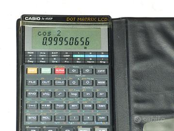 Calcolatrice scientifica Casio FX-4500P Dot Matrix