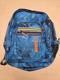 Zaino scuola Seven Freethink blu