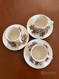 Tazzine da caffe porcellana inglese.
