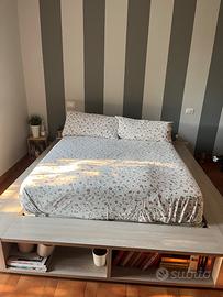 Letto contenitore alla francese