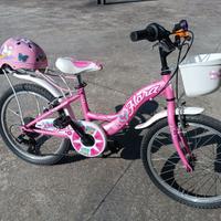 Bicicletta bambina ,misura ruota 20" ,6-9 anni