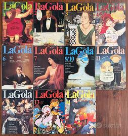 Lotto 11 riviste LA GOLA 1991-1992