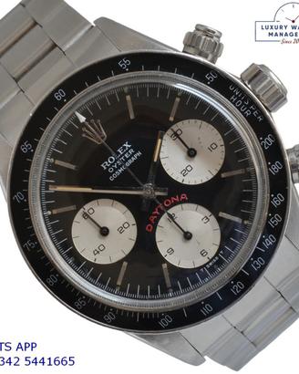 ROLEX Cosmograph 6263 black dial Big Red Daytona