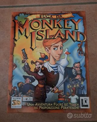 FUGA DA MONKEY ISLAND (2000) - PC Win - Ed. BigBox
