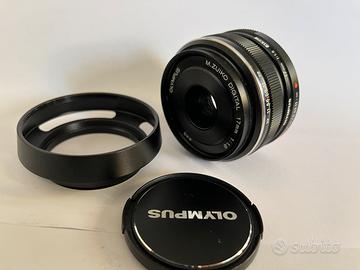 Olympus M.Zuiko 17mm f/1.8 + paraluce
