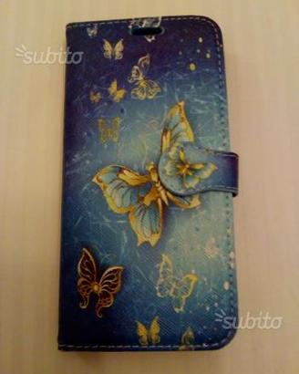 Custodia a libro cover Huawei P8 Lite 2017 nuova